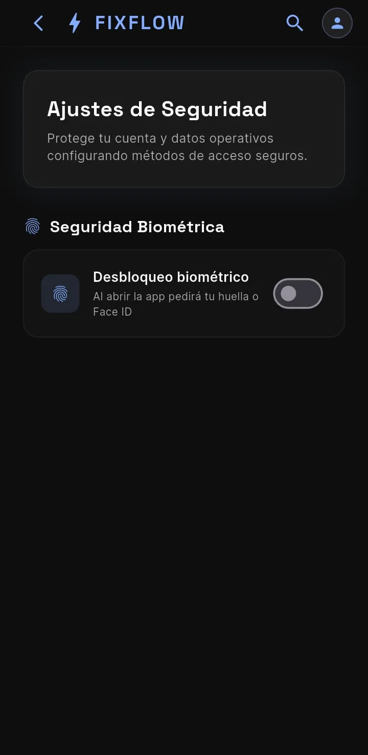 Seguridad biométrica