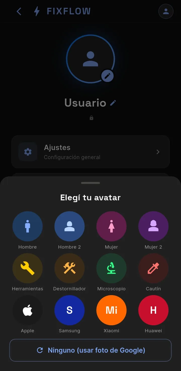 Elegí tu avatar